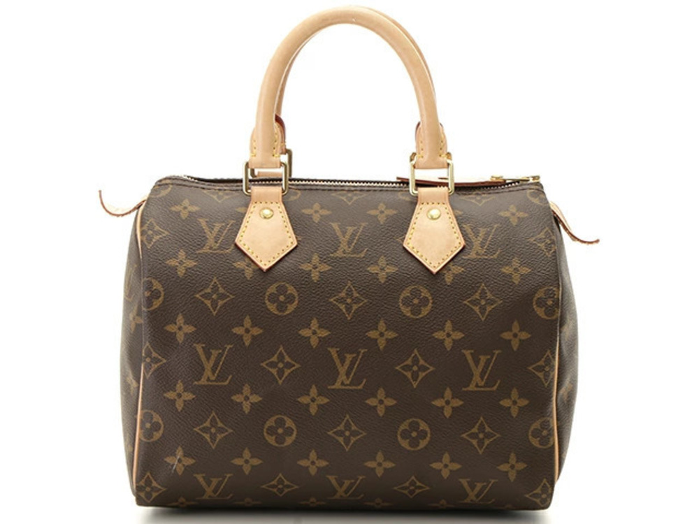 Louis Vuitton Speedy Monogram Leather Brown